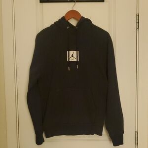 Nike Air Jorfan Black Hoodie with Logo